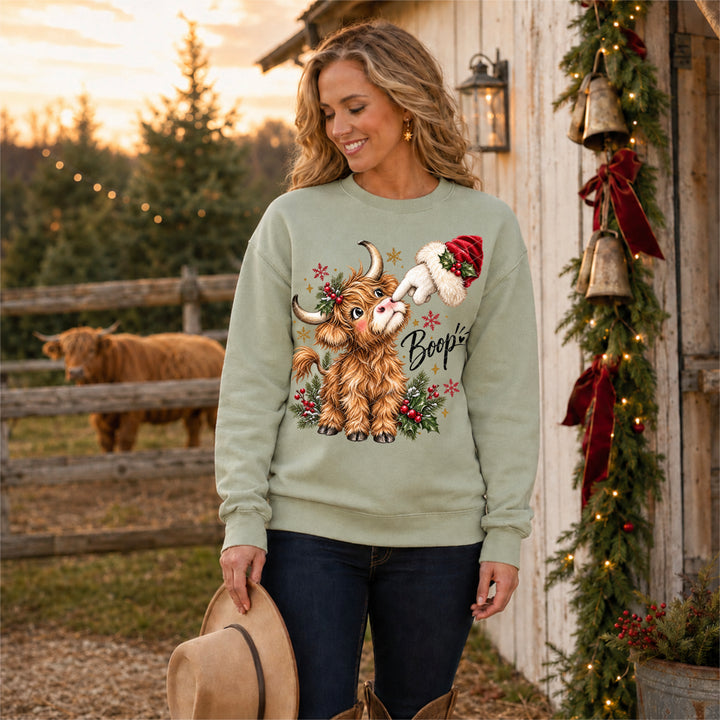 Boop Highland Santa