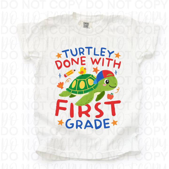 Turtley Done with First Grade