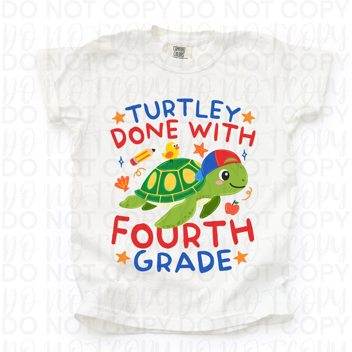 Turtley Done with Fourth Grade