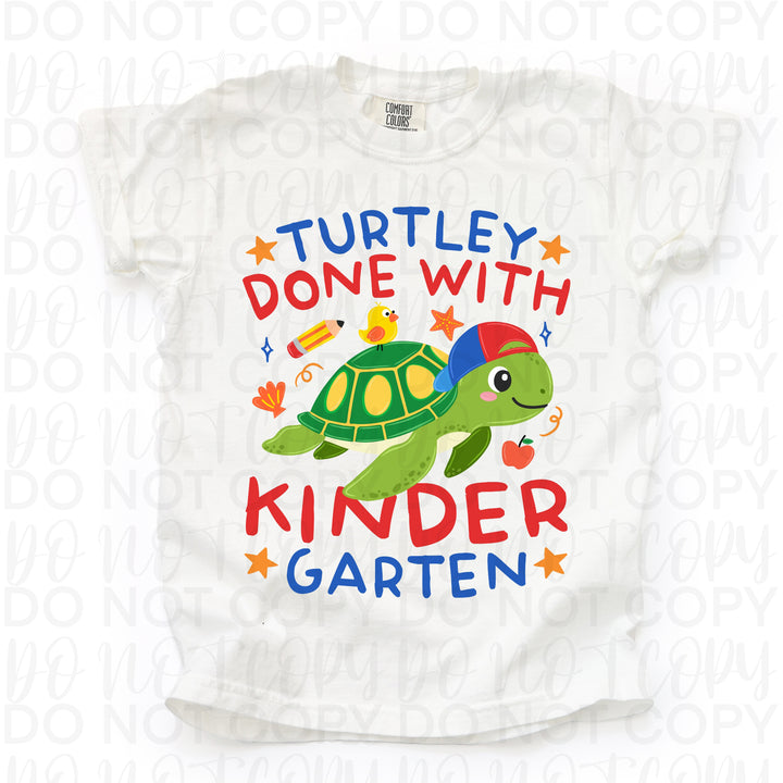 Turtley Done with Kindergarten