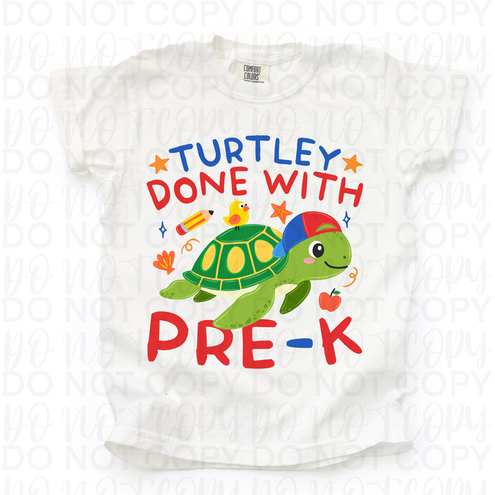 Turtley Done with Pre-K