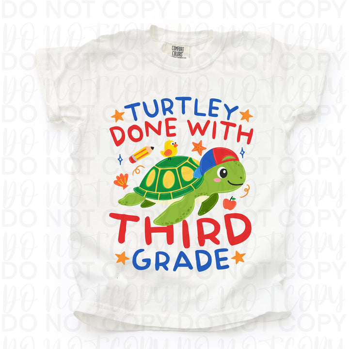 Turtley Done with Third Grade