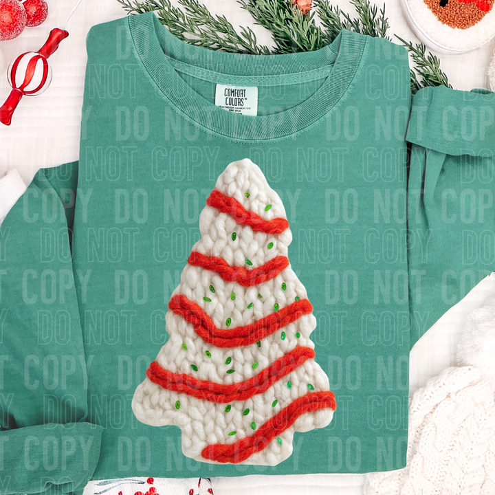 Christmas Tree Faux Yarn