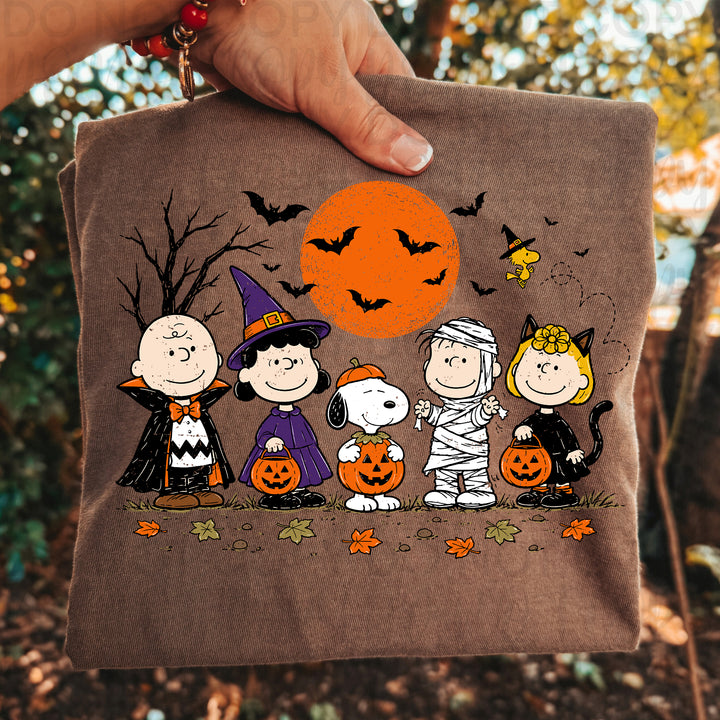 Halloween Dog & Friends