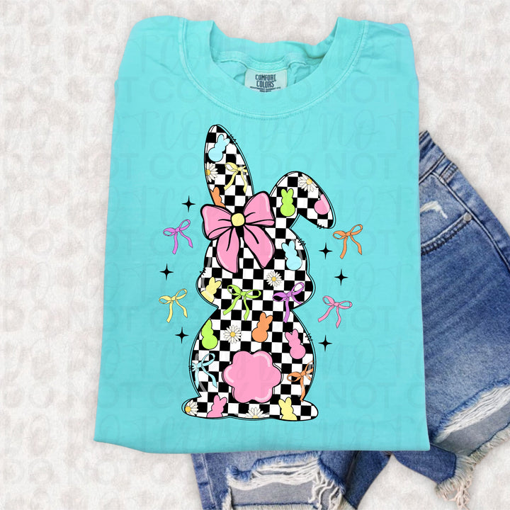 Checker Easter Bunny