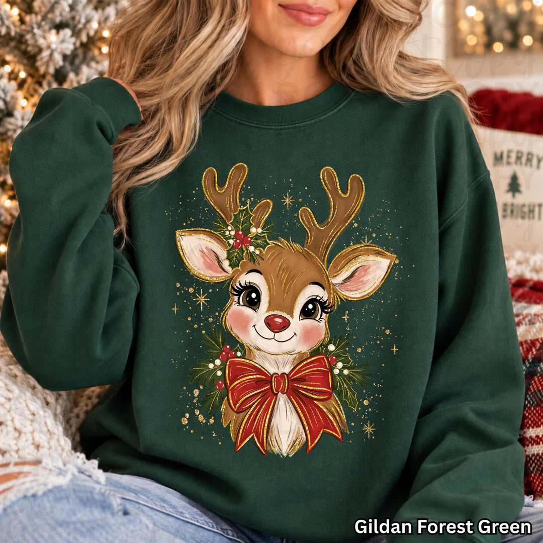 Christmas Reindeer - Glitter