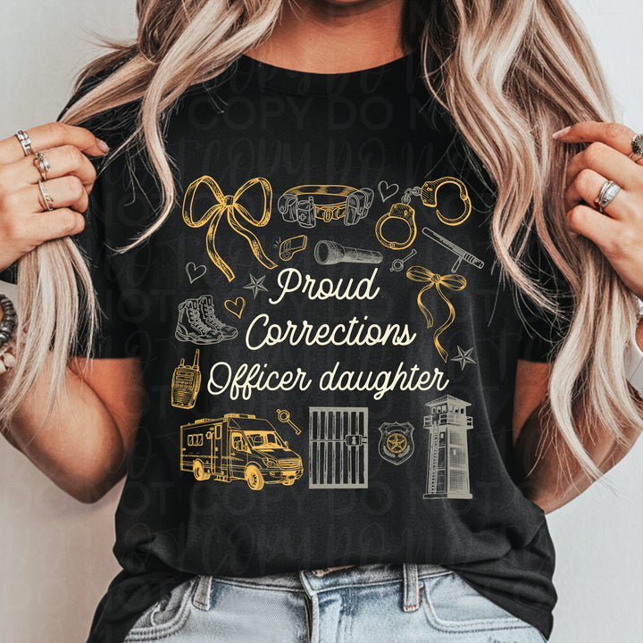 Proud Corrections Officer Daughter