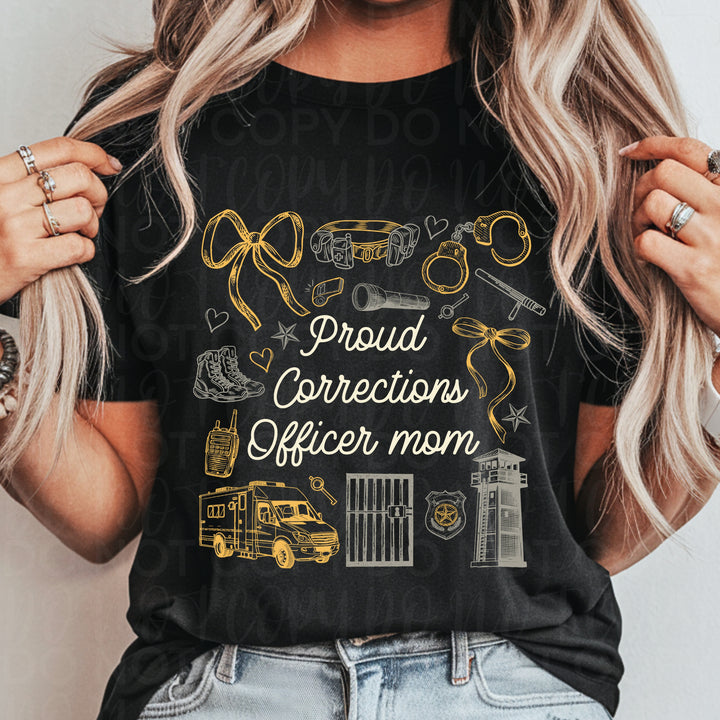 Proud Corrections Officer Mom