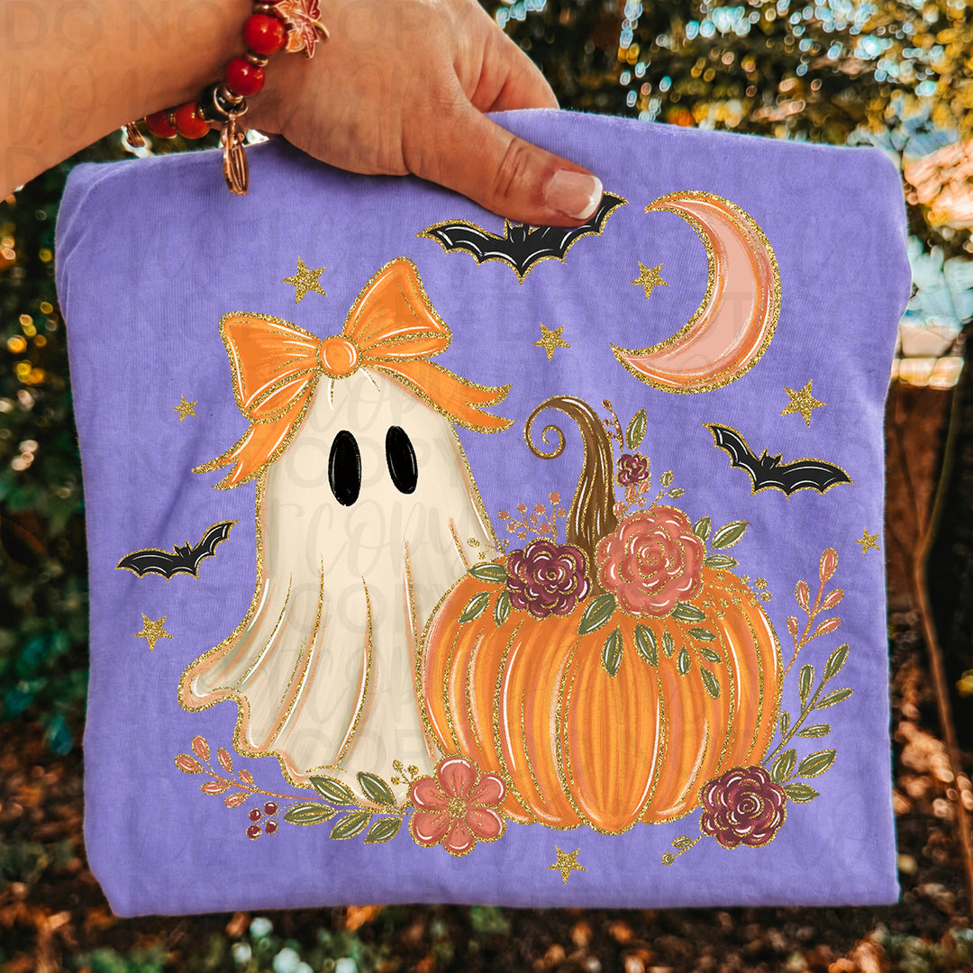 Pumpkin & Ghost Pastel
