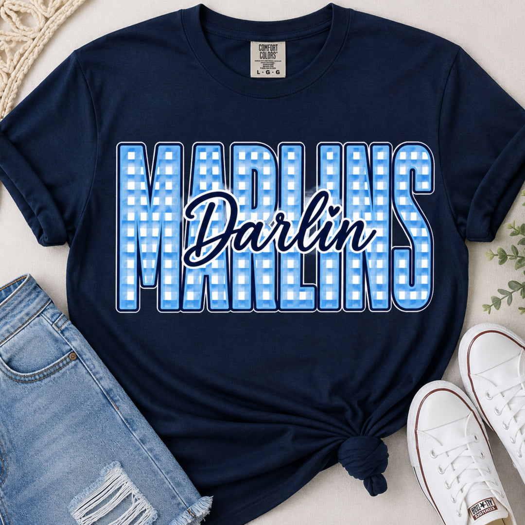 Darlin Marlins Plaid