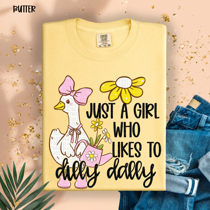 Just a Girl who Likes to Dilly Dally