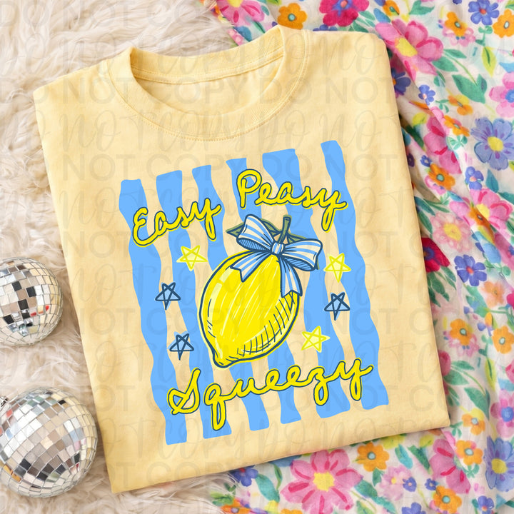 Easy Peasy Lemon Squeezy - Blue