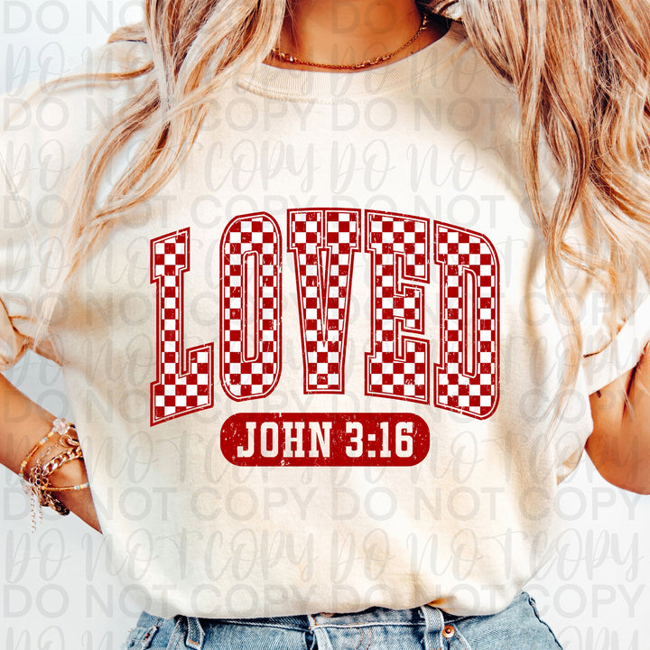 Loved John 3:16