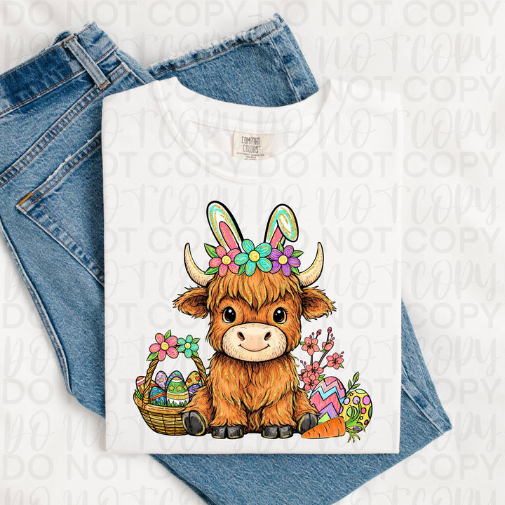 Highland Cow Easter