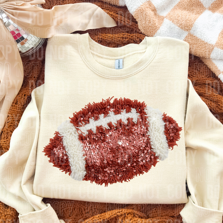 Football Faux Yarn