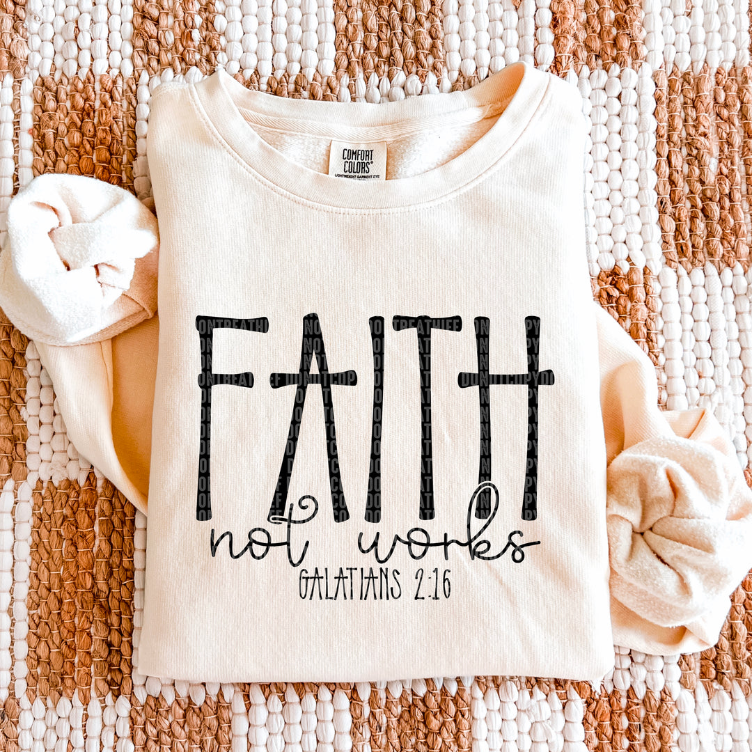 Faith not Works