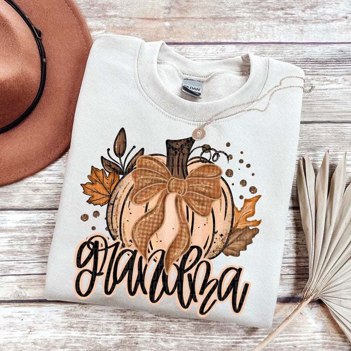 Fall Pumpkin Grandma