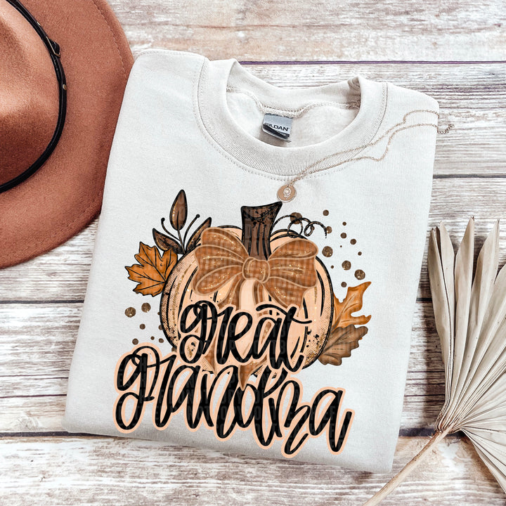Fall Pumpkin Great Grandma