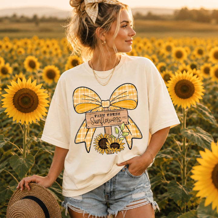 Farm Fresh Sunflowers