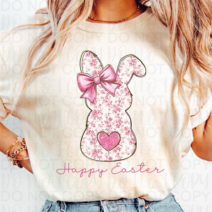 Floral Easter Bunny