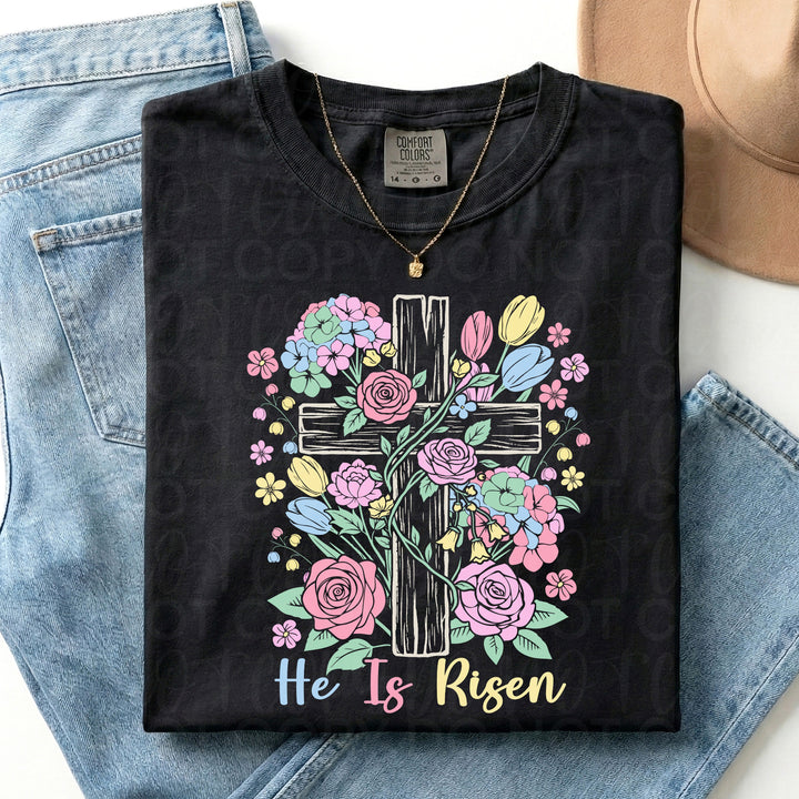 Floral He is Risen