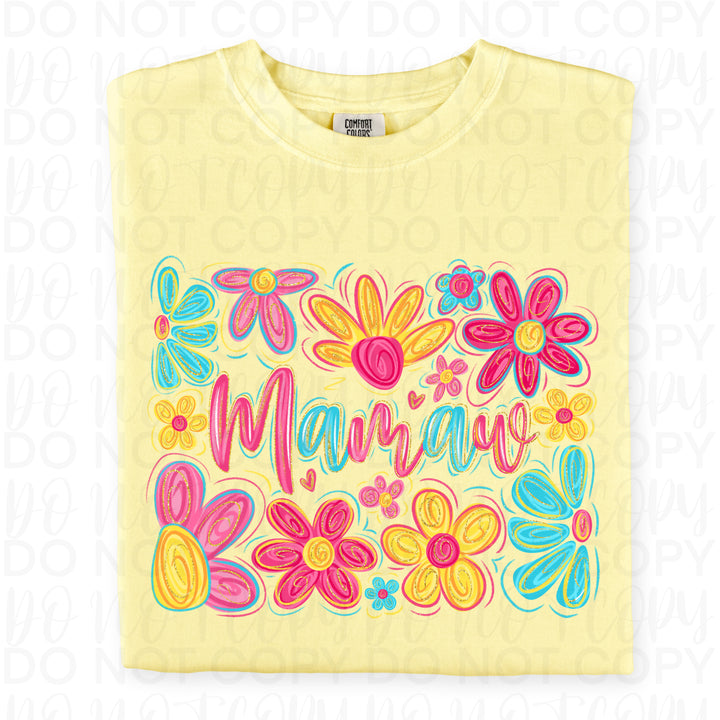 Floral Mamaw