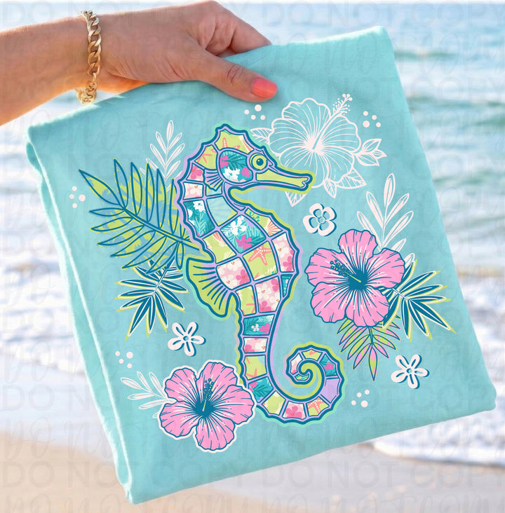 Floral Seahorse