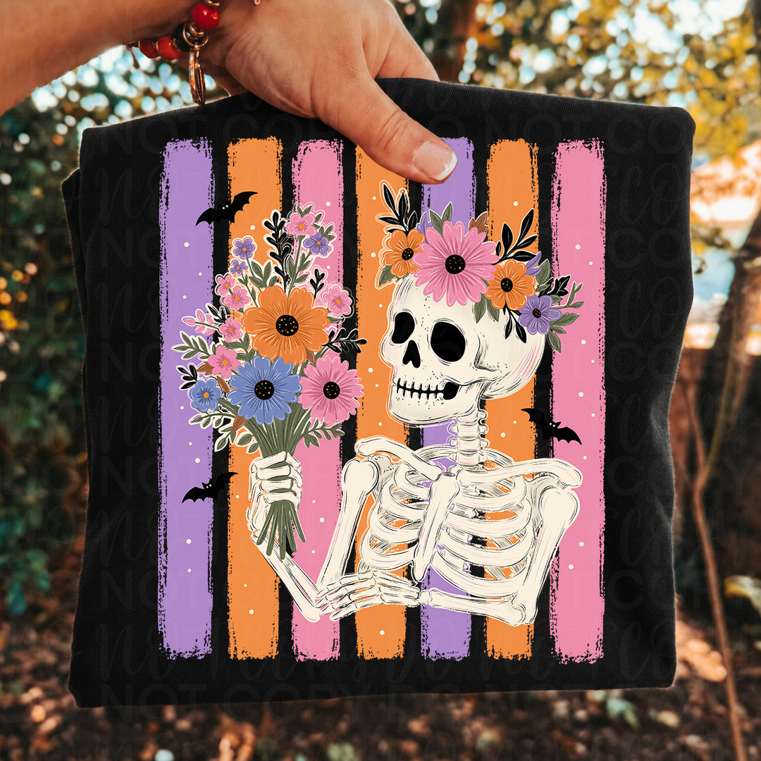 Floral Skeleton