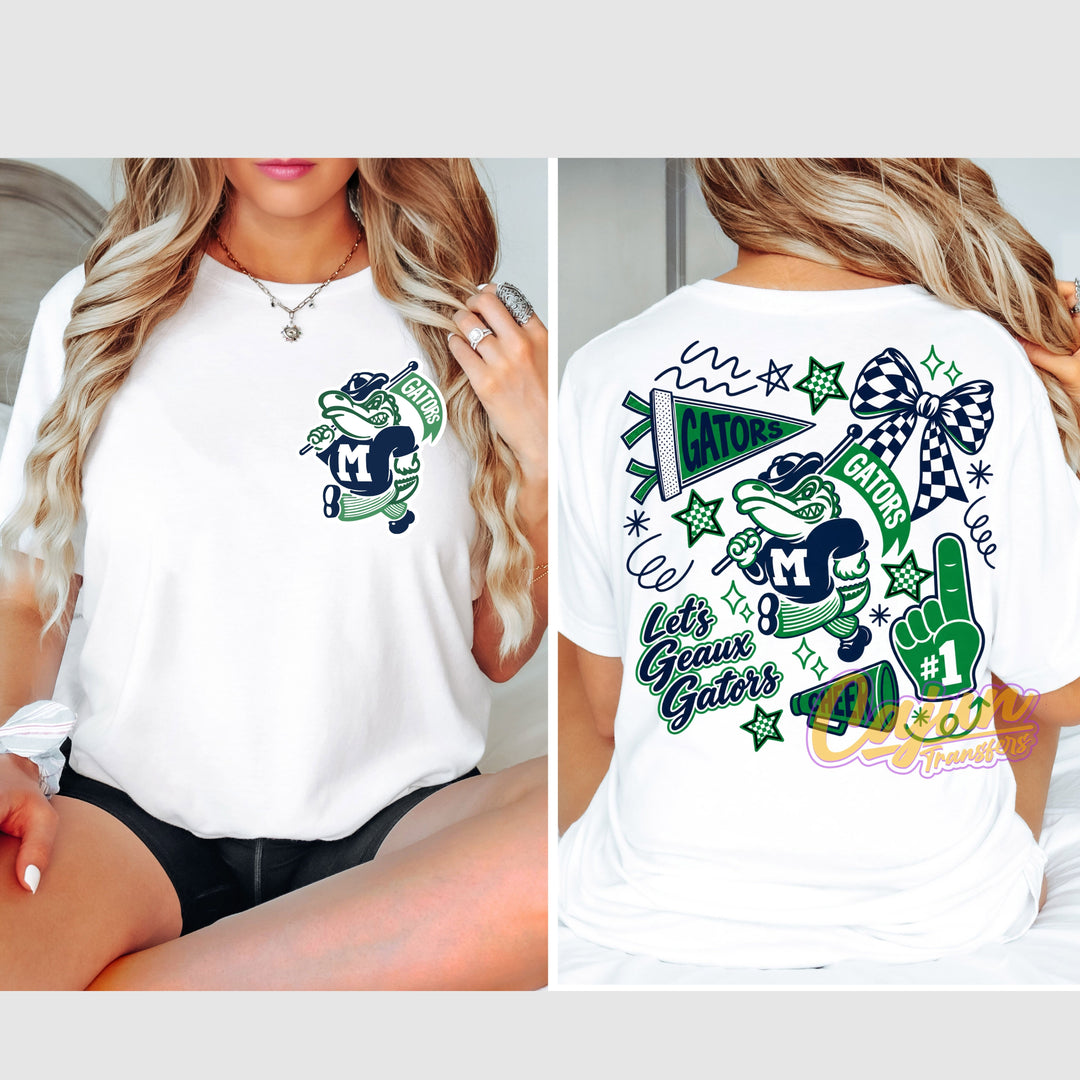 Let's Geaux Gator Coquette Back