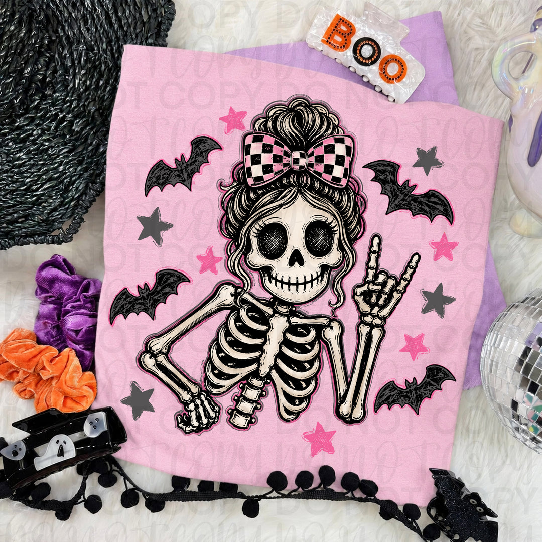 Spooky Girl Skeleton