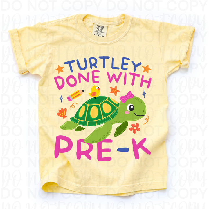 Turtley Done with Pre-K