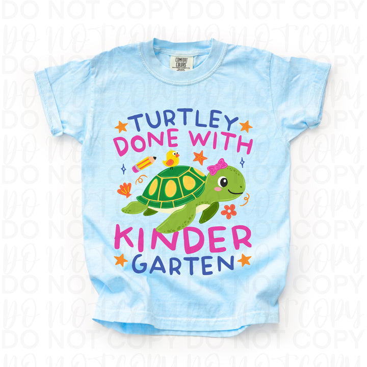 Turtley Done with Kindergarten