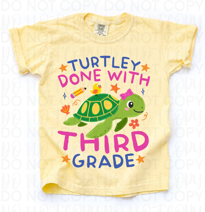 Turtley Done with Third Grade
