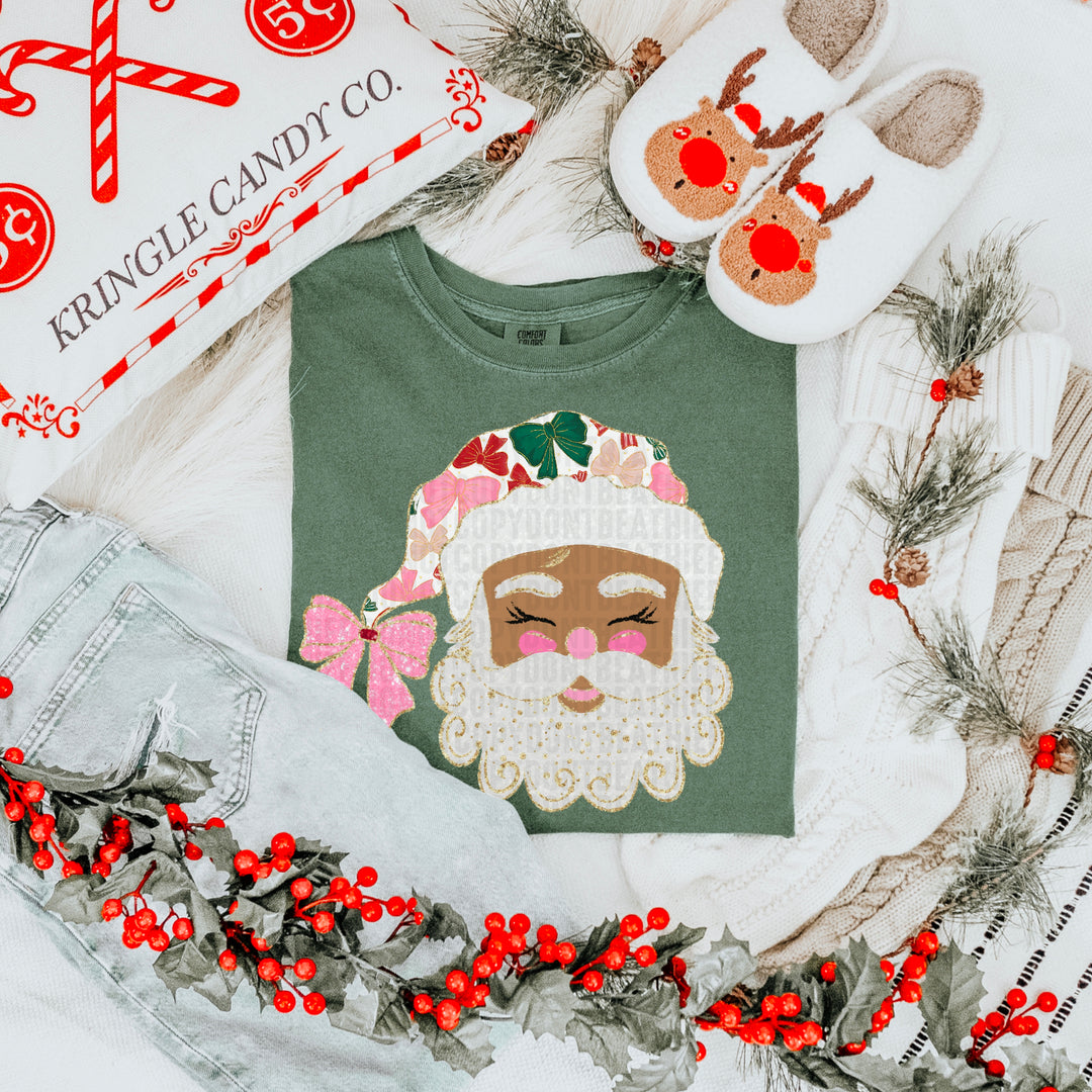 Glitter Santa