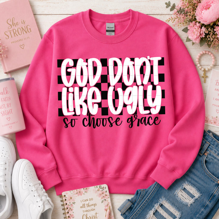 God don't Lucky Ugly - White