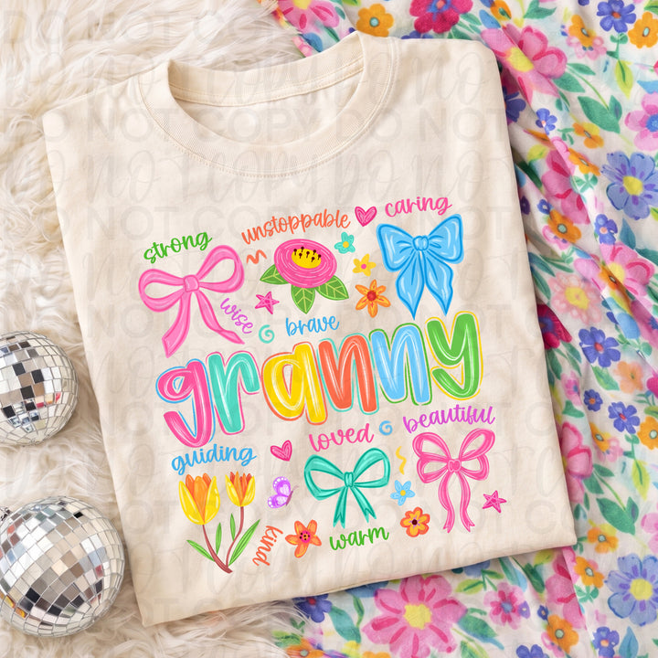 Spring Doodle Granny