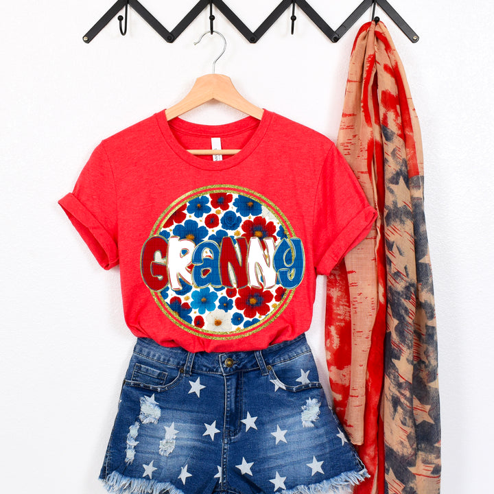 Floral 4th of July - Granny