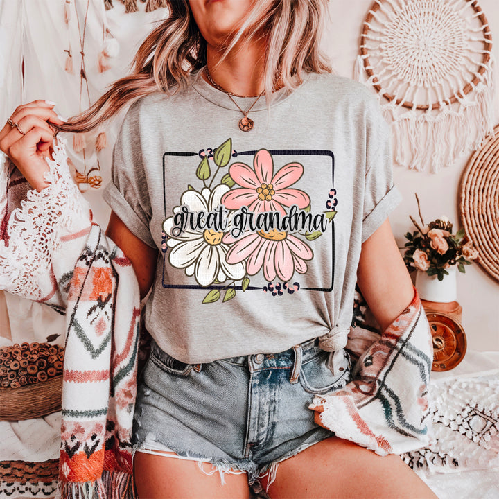 Floral Names - Great Grandma