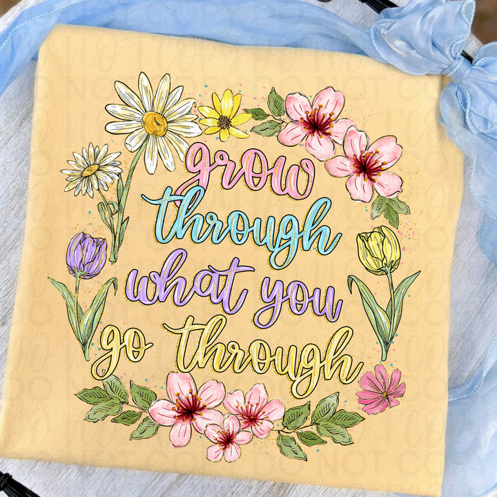 Grow through what you go through