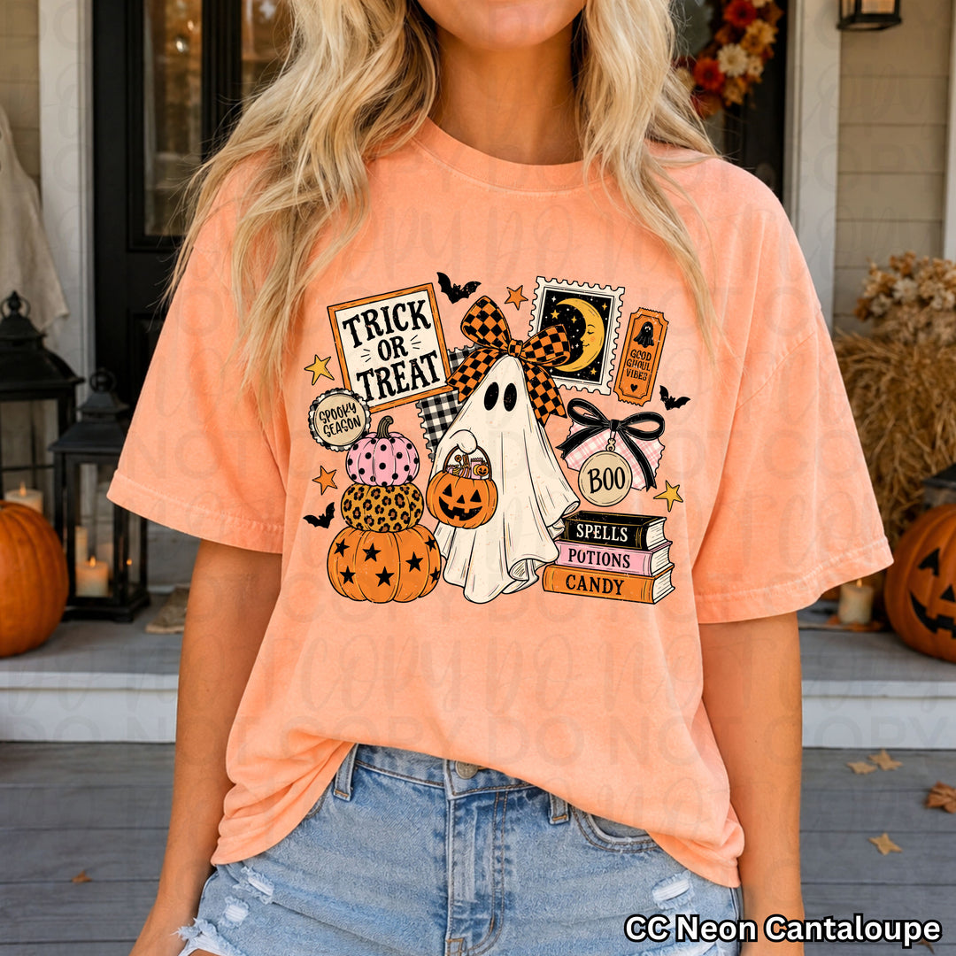 Halloween Ghost Collage