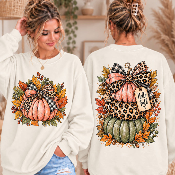 Hello Fall Pumpkin