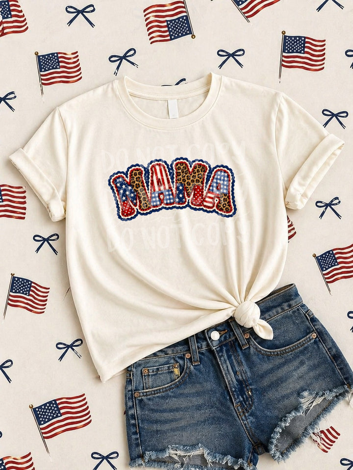 Patriotic Ruffles Mama