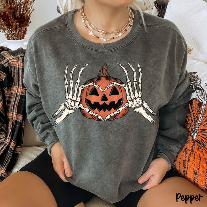 Heart Hand Pumpkin