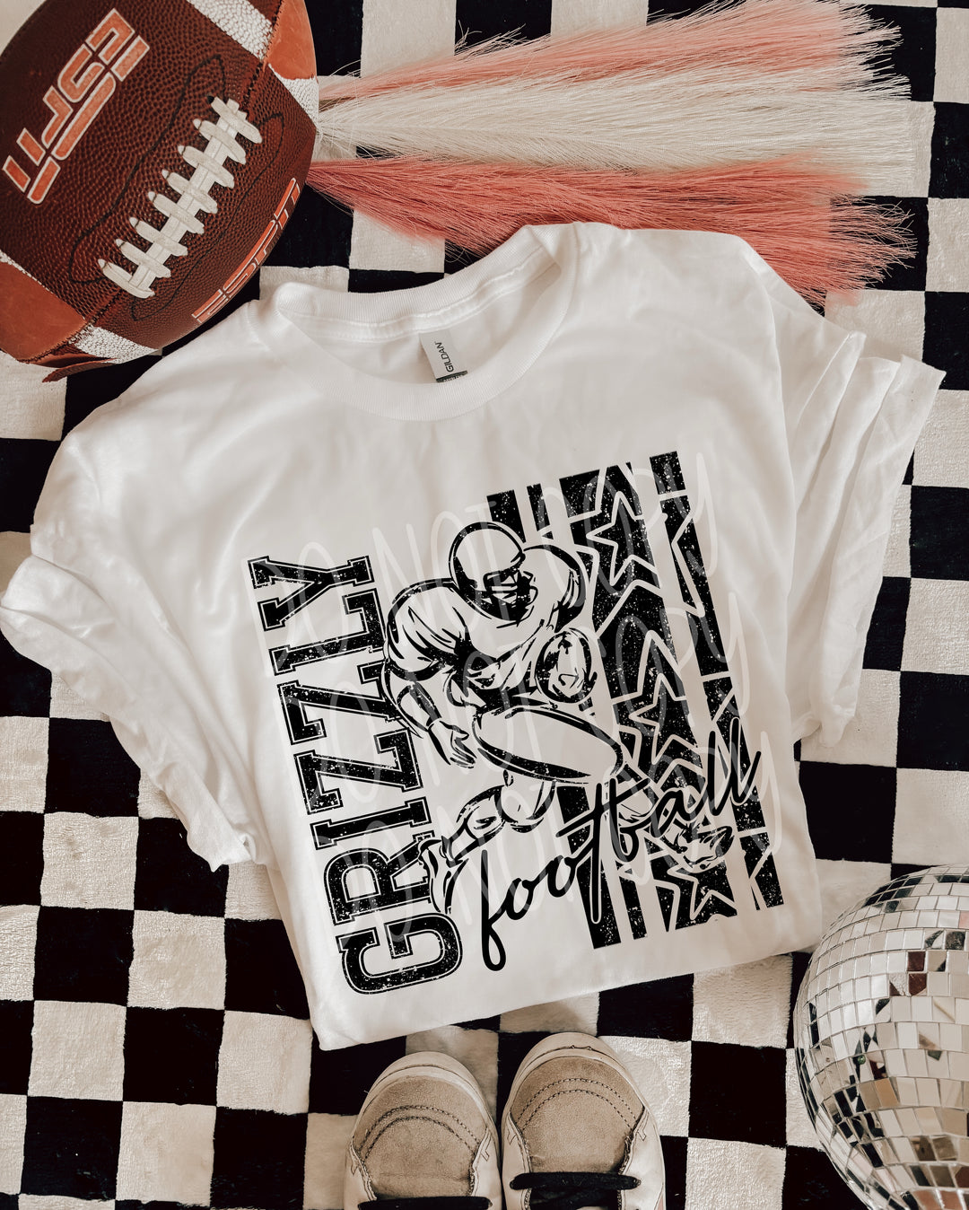Football Grizzly Mascot