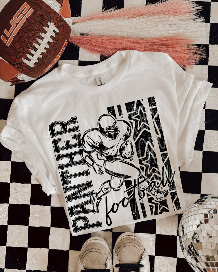 Football Panther Mascot