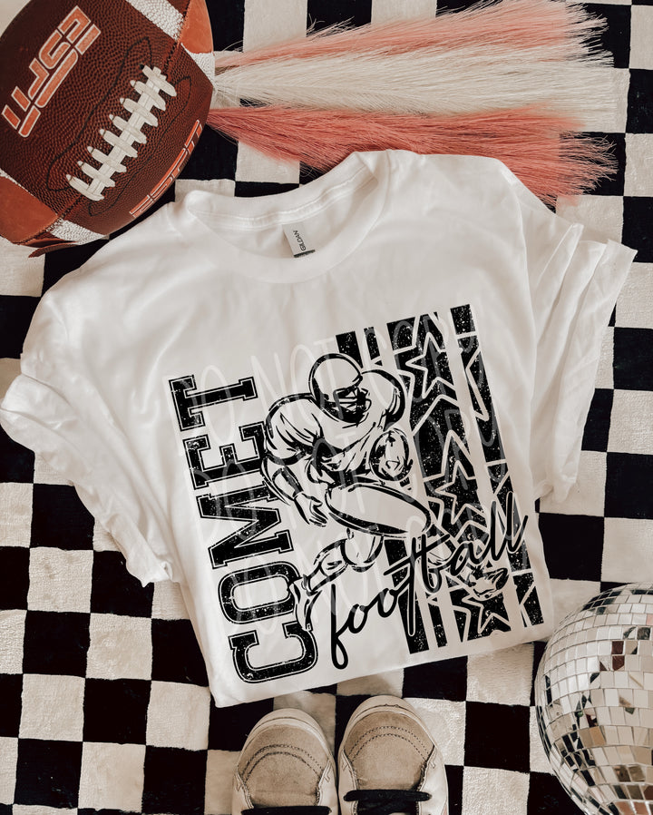 Football Comet Mascot