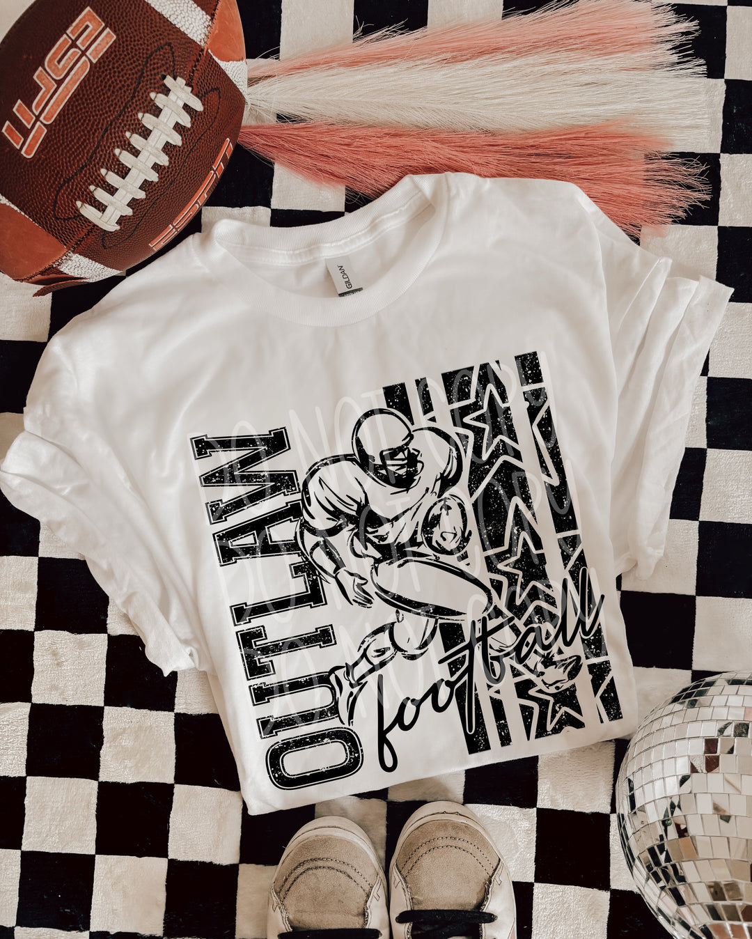 Football Outlaw Mascot