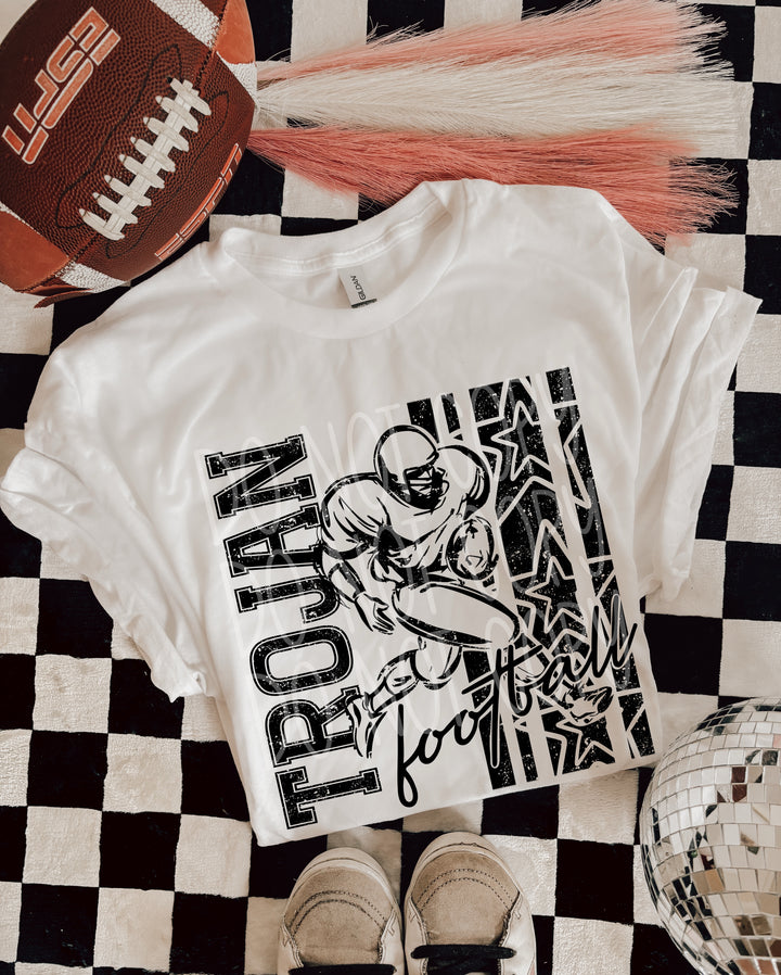 Football Trojan Mascot