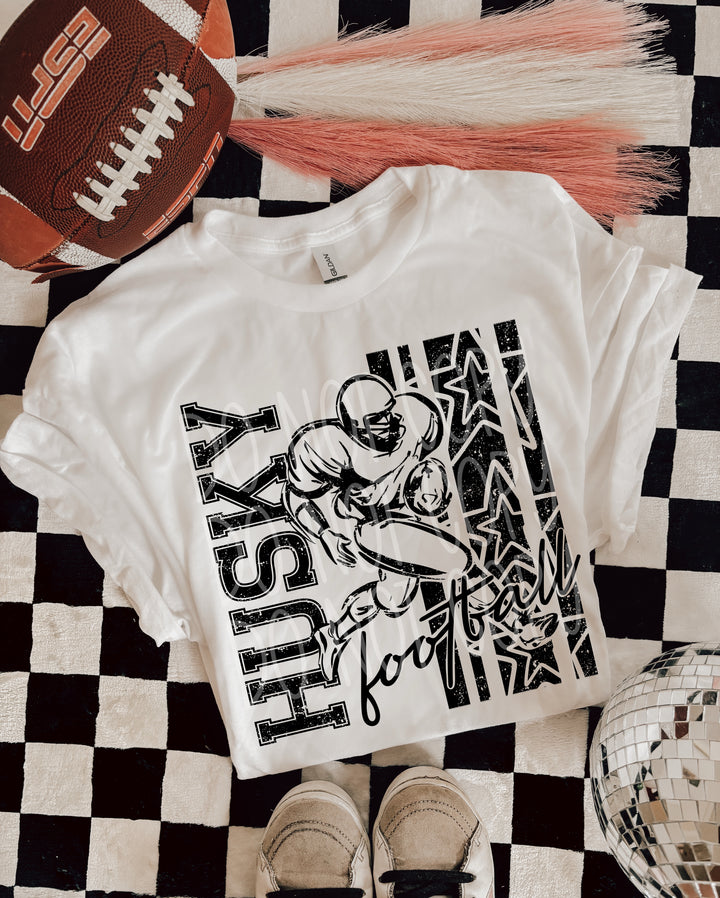 Football Husky Mascot