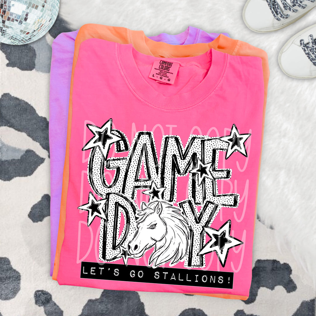 Game Day Stallions Mascot